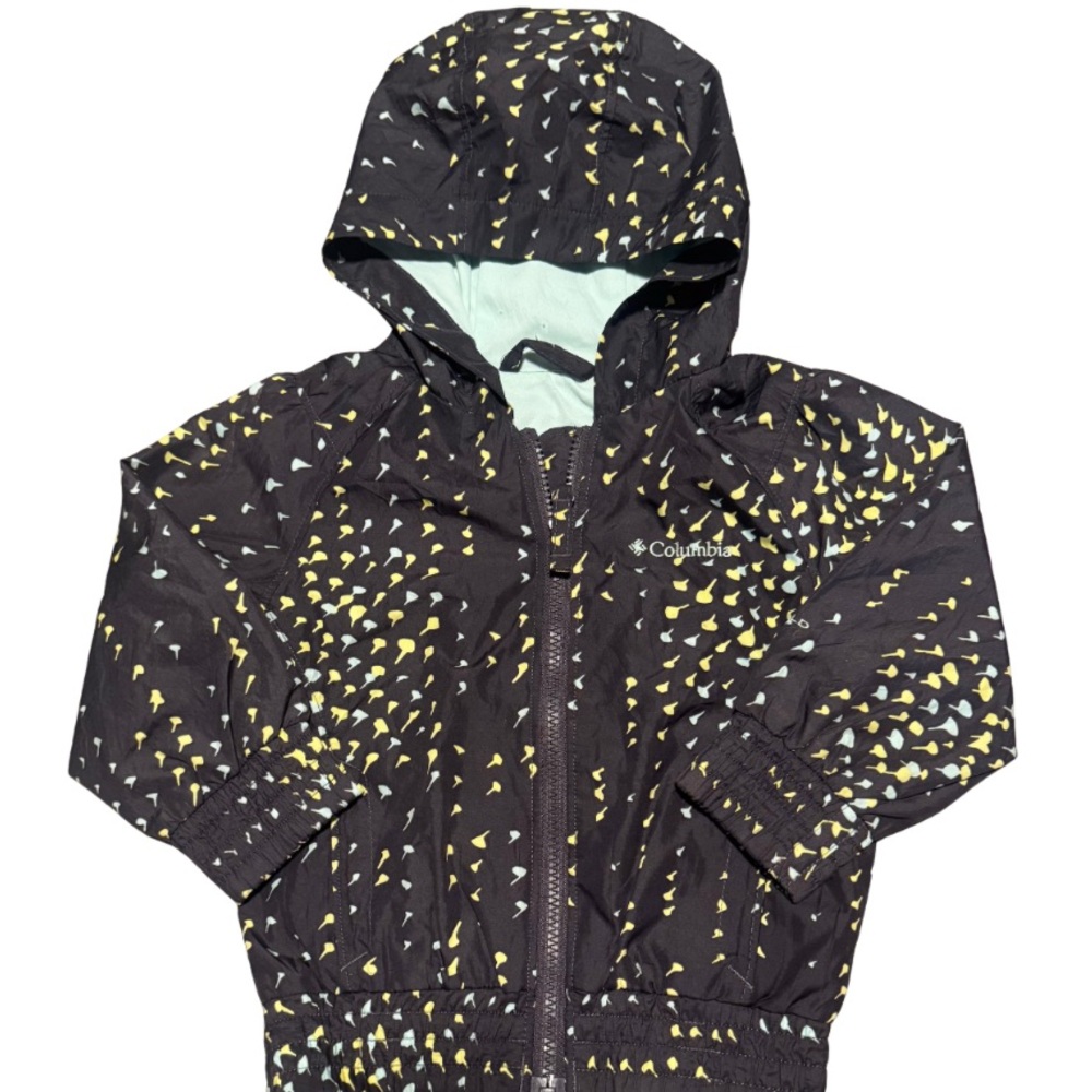 Columbia Toddler Unisex 3T Lightweight Hooded Windbreaker Jacket – Like New